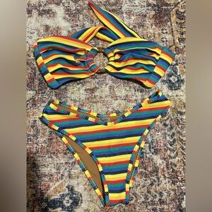 MONTCE SWIM CARIBBEAN STRIPE SET